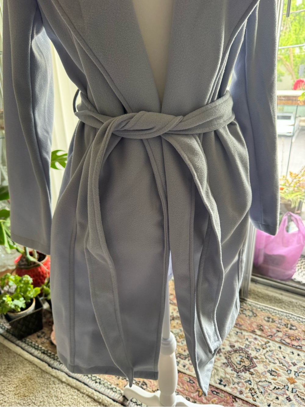 Overcoat light blue size extra small - Picture 3 of 5